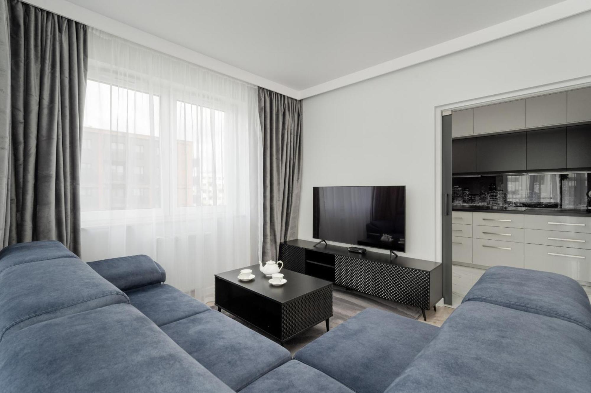 Luksusowy Apartament Z 3 Sypialniami, Klimatyzacja, Parkingiem I Biurkiem We Wroclawiu By Renters Prestige エクステリア 写真
